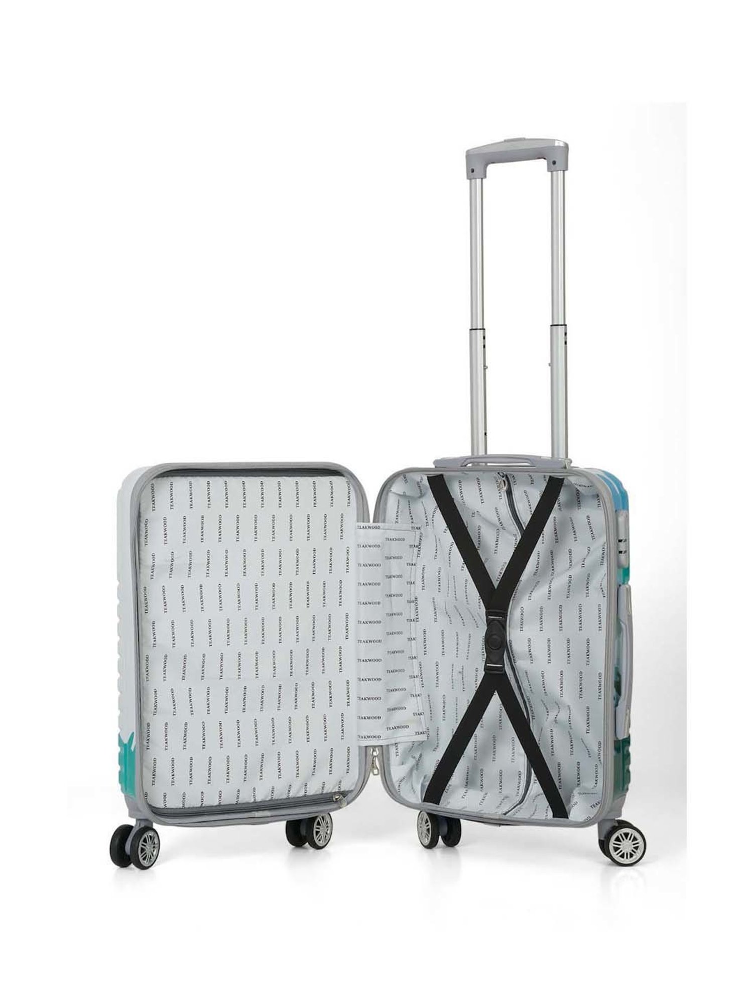 Skybags Salsa Red Solid Hard Medium Trolley Bag - 46 cm