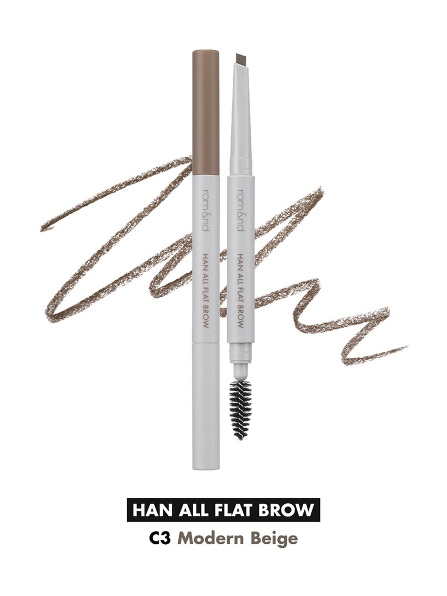 Rom&nd Han All Flat Brow C3 Modern Beige - 0.17 gm