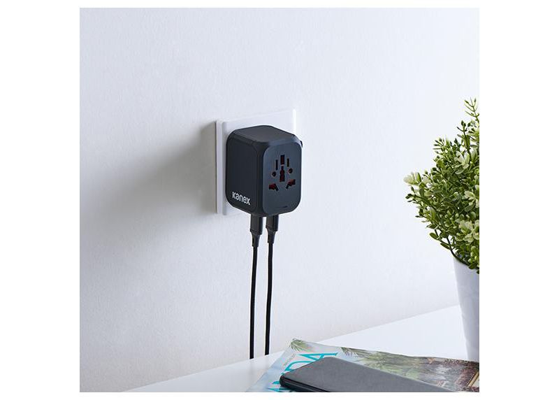 Kanex GoPower International USB-C Travel Adapter