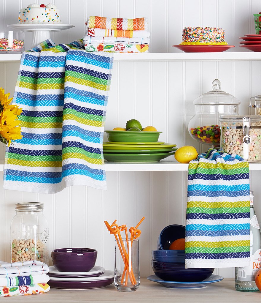 kate spade new york Spade Flower 2-Piece Dish Towel