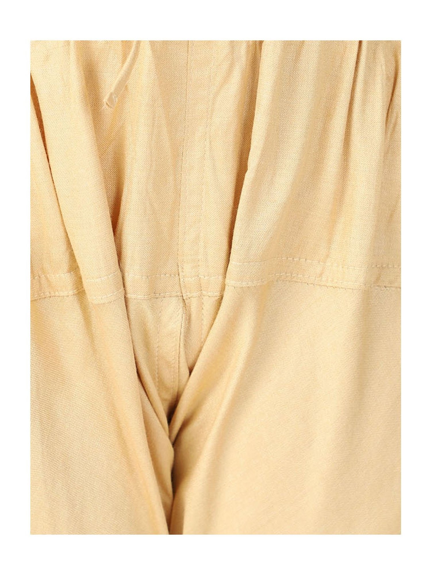 Juniors by Lifestyle Boys Beige Cotton Solid Woven Bottom