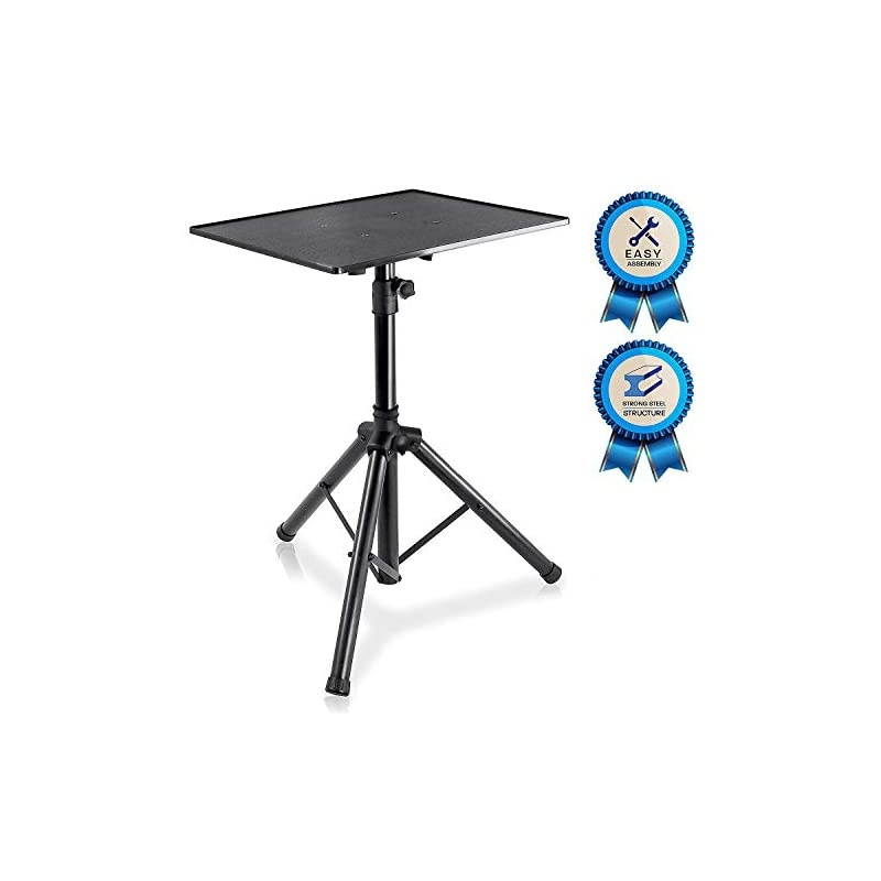 Pro Laptop Projector Stand, 23" to 41", Good For Stage or Studio, 28" (PLPTS3)