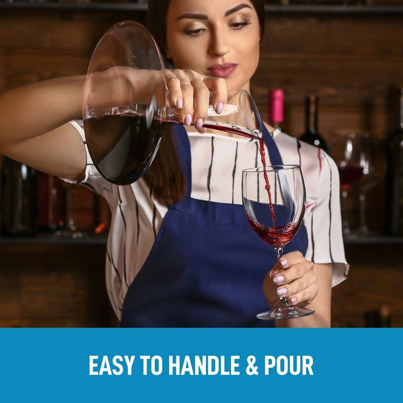 Zulay Kitchen Wine Decanter and Carafe Authentic Wine Aerator Decanter