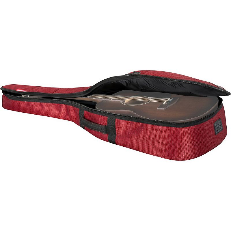 Road Runner RR1AGR Avenue Series Red Tweed Acoustic Guitar Gig Bag Red