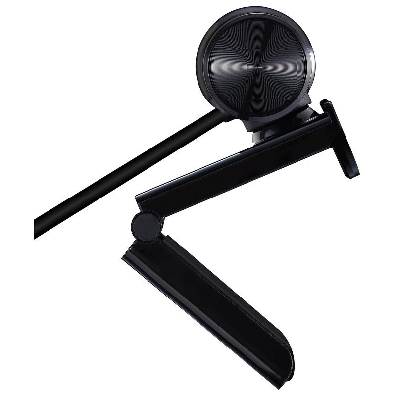 AVerMedia Live Streamer CAM 313: Full HD 1080P Streaming Webcam, Privacy Shutter, Dual Microphone, 360 Degree Swivel Design, Exclusive AI Facial Tracking Stickers - Black (PW313)