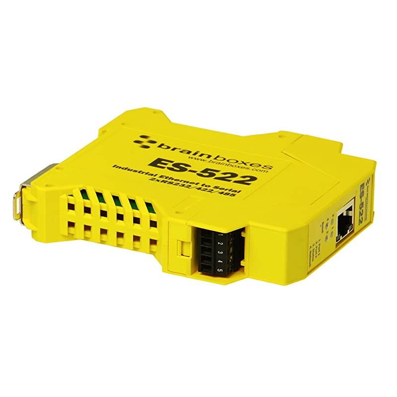 Device Server - 2 Ports - 10Mb LAN, 100Mb LAN, RS-232, RS-422, RS-485 (ES-522)