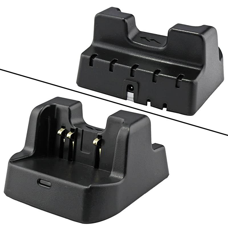 2 Way Radio Battery Charging Dock Desktop Rapid Charger for Yaesu VertexStandard
