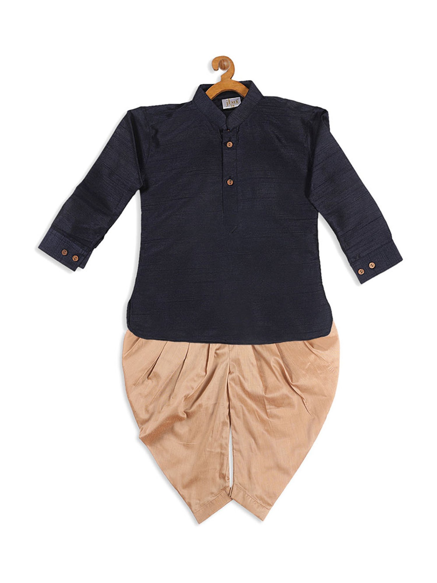 VASTRAMAY SISHU Maroon & Navy Printed Kurta Set