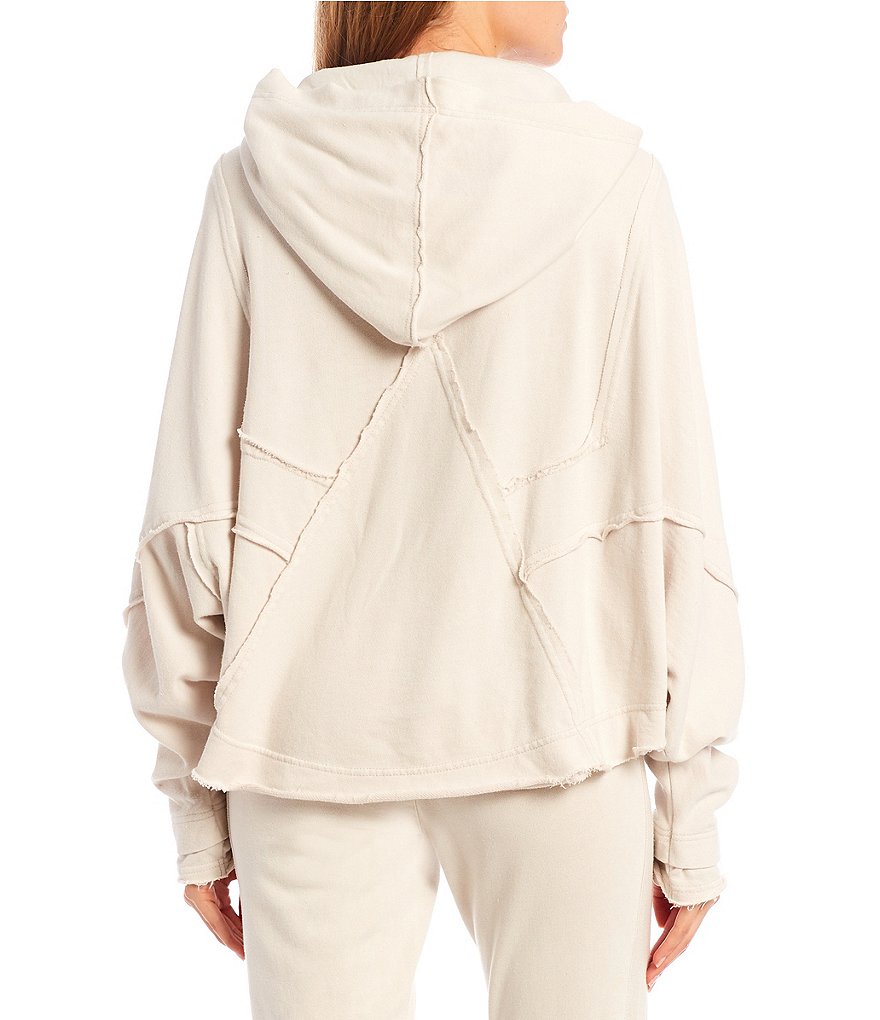 C&V Chelsea & Violet Coordinating Oversized Puff Sleeve Hoodie