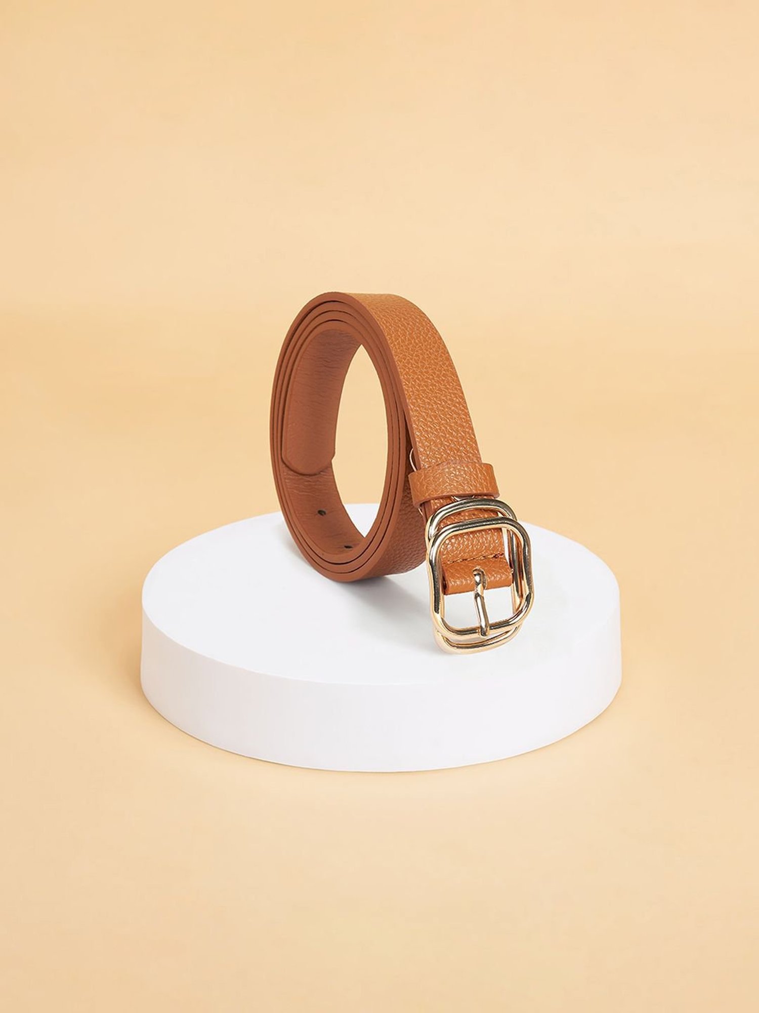 Forever Glam by Pantaloons Navy Narrow Belt for Women