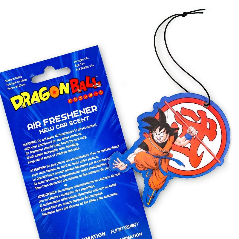 Dragon Ball Z Goku Double-Sided Air Freshener