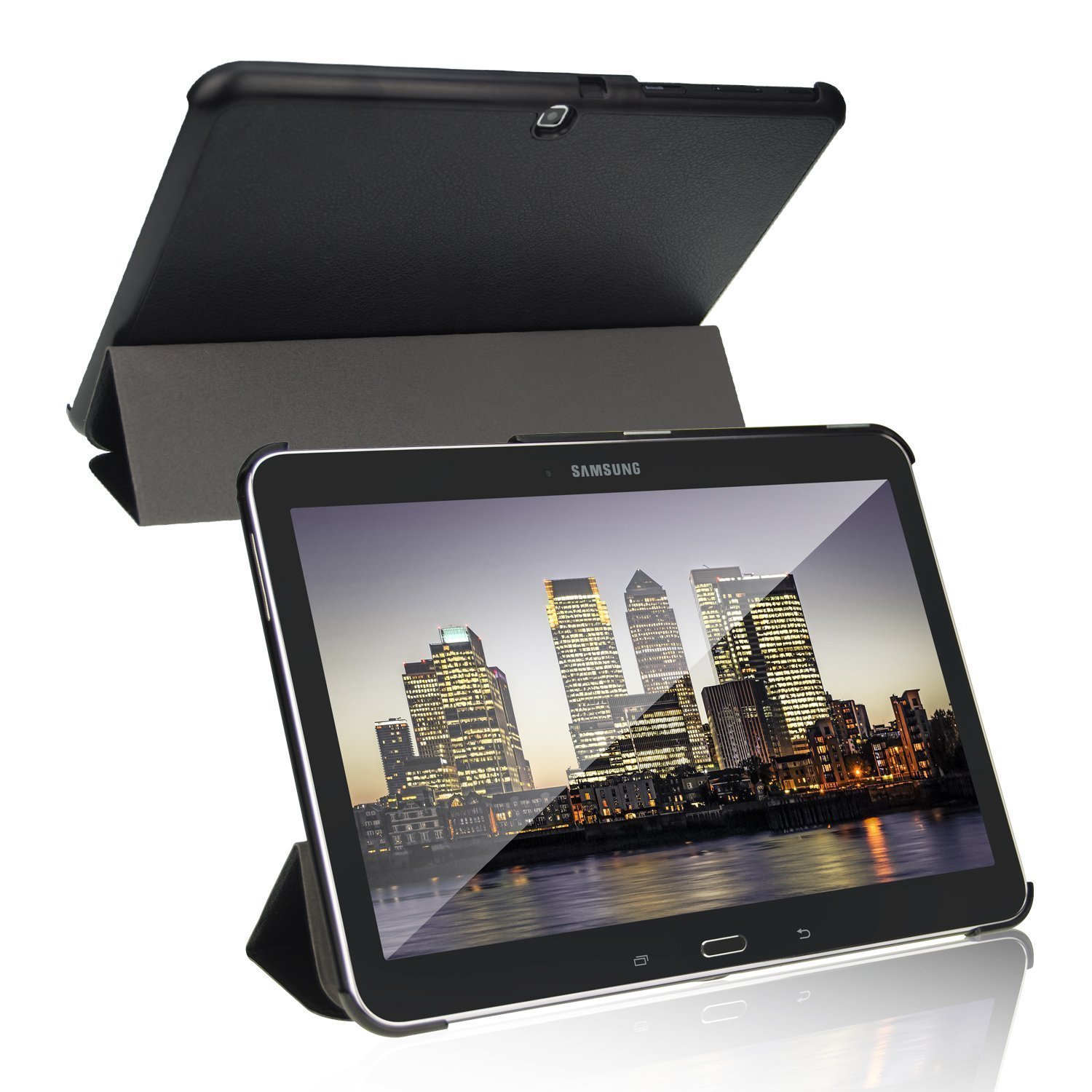 JETech Case for Samsung Galaxy Tab 4 10.1 Tablet (T530/T531) with Auto Sleep/Wake, Black