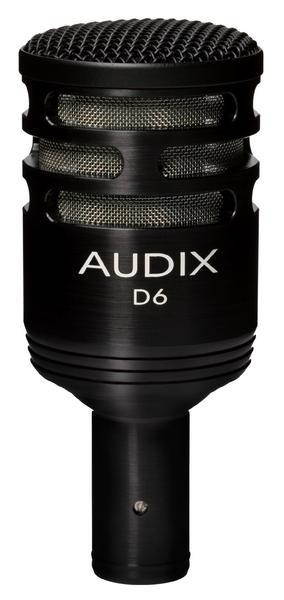 Audix D6 Kick Drum Microphone - Black