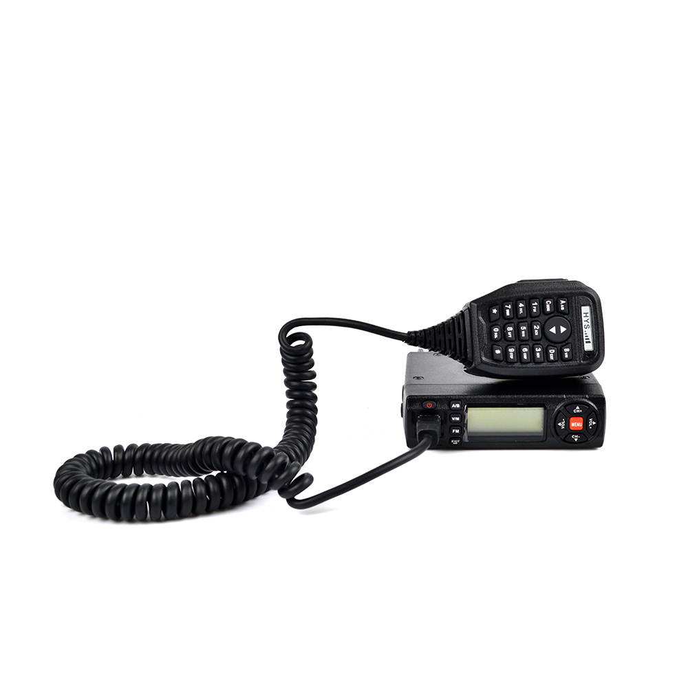 HYS 15W Dual Band VHF/UHF Car Mobile Radio FM Transceiver 136-174/400-490MHz FM Transceiver Amateur Ham Radio with USB Cable
