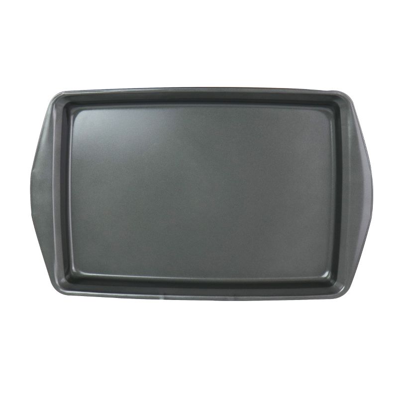 T-fal Simply Cook Nonstick Cookware, Roaster with Rack, 15", Gray