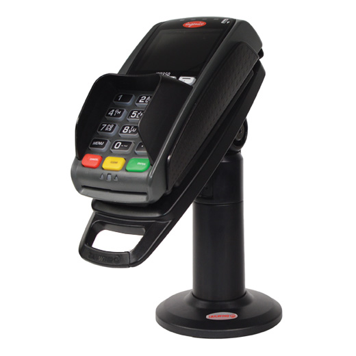 Stand for Ingenico iPP310, iPP320, iPP350 Credit Card Terminal with LOCK and KEY The SafeBase Complete for the Ingenico iPP 310/320/350 has a unique 'latch and lock' mechanism to secure terminal