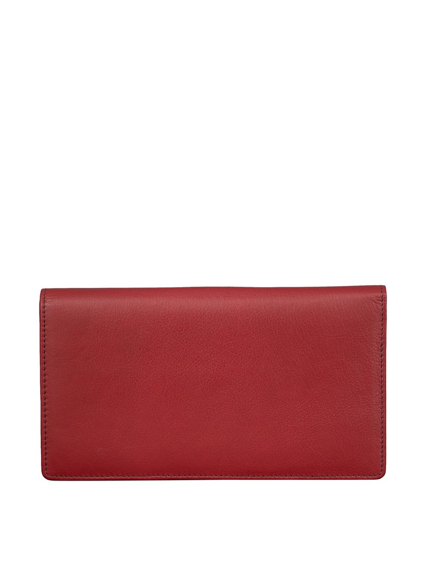 Mai Soli Antique Red Solid Passport Holder