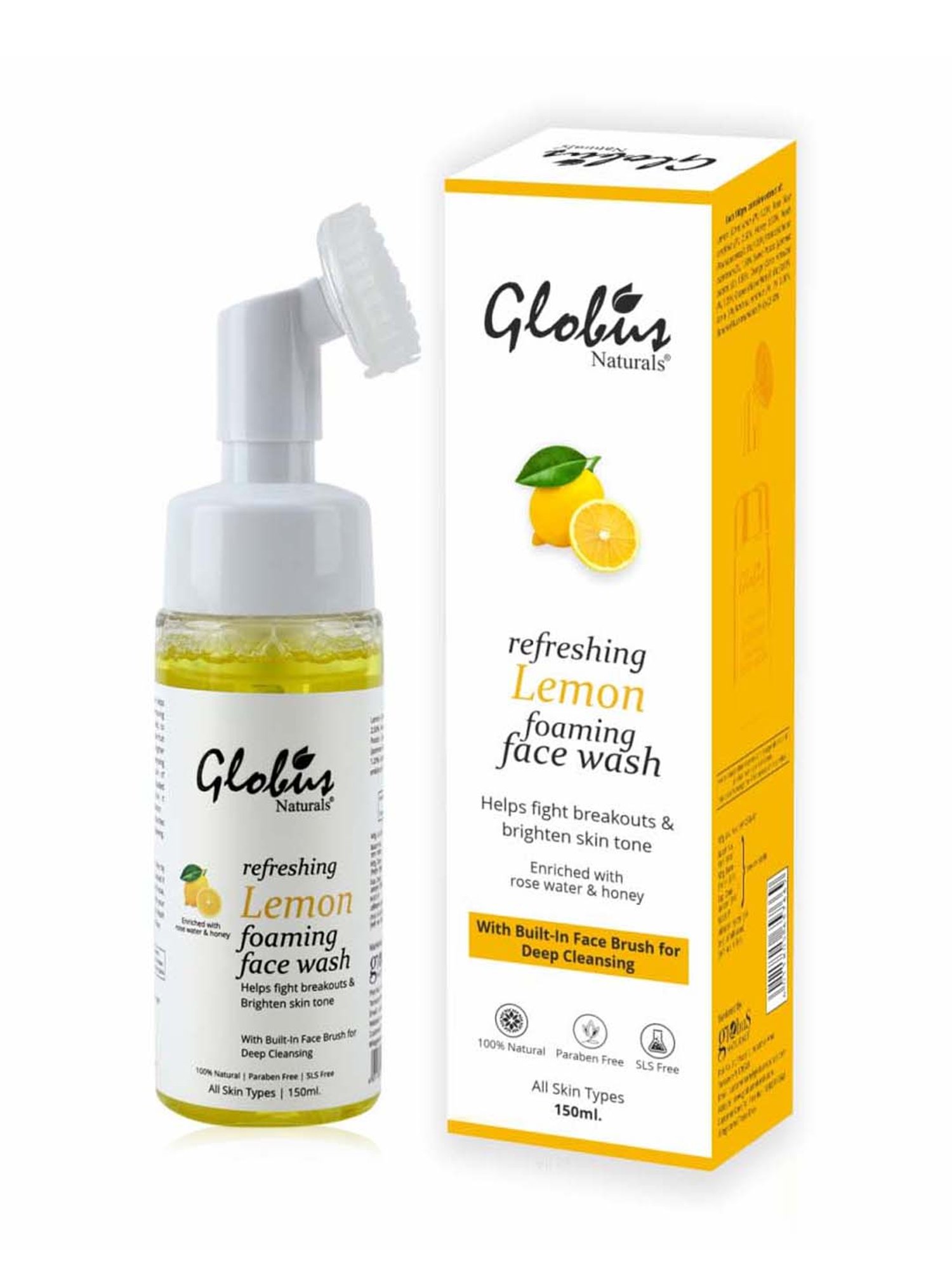 Globus Naturals Rice Ceramide Radiance Face Wash - Pack of 3