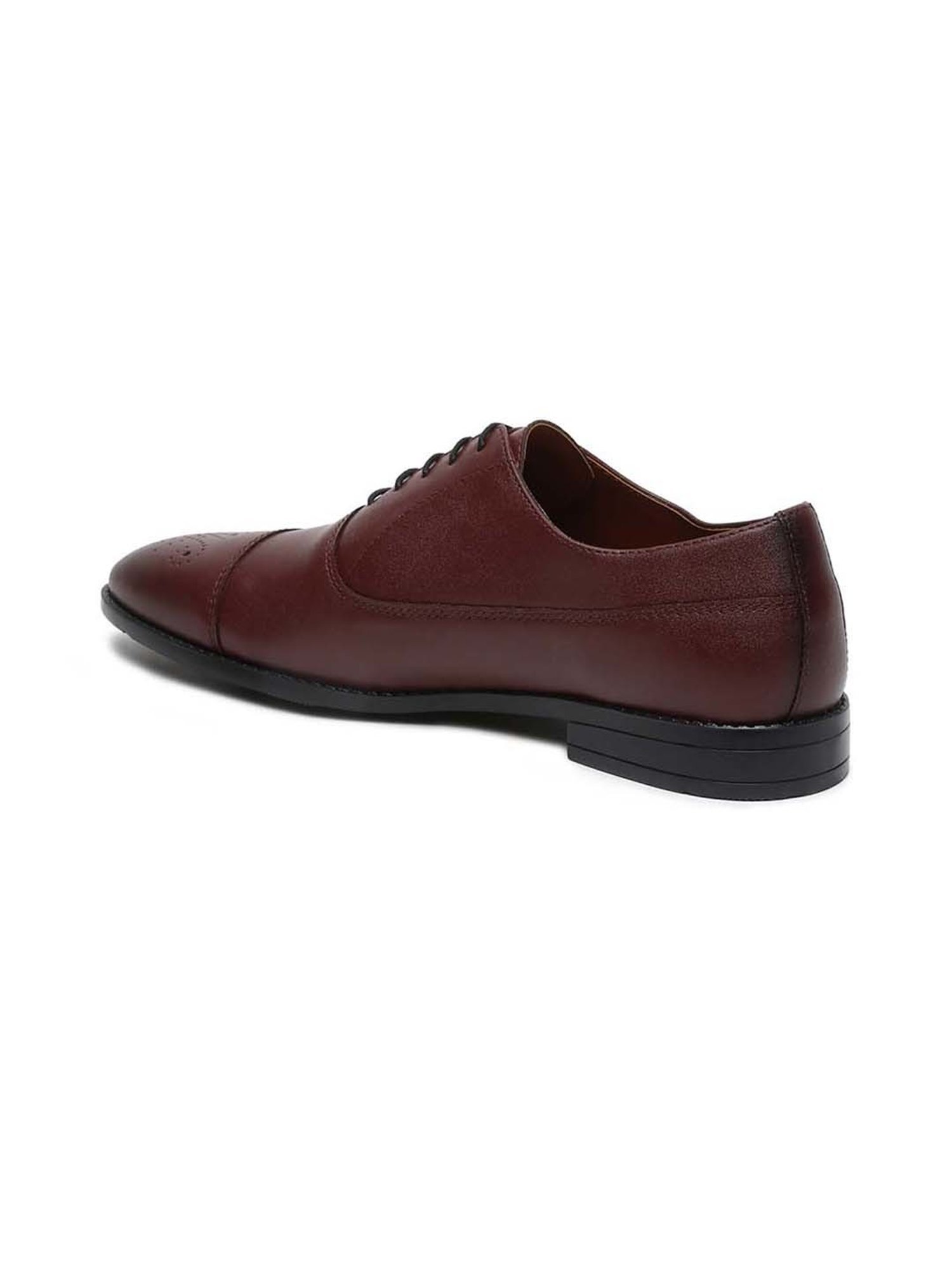 Louis Stitch Men's Rosewood Oxford Shoes