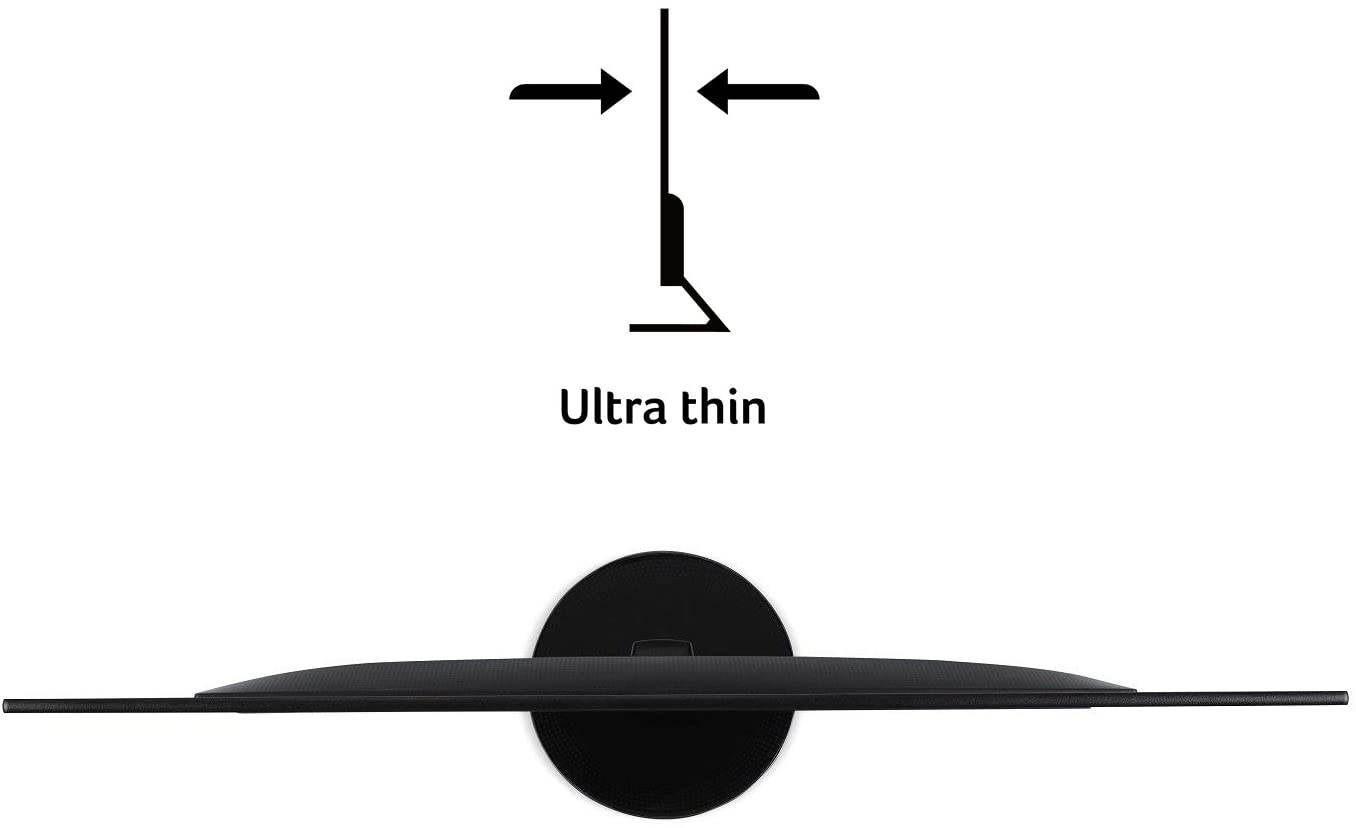 21.5 Inches Full HD (1920 x 1080) IPS Ultra-Thin Zero Frame Monitor (HDMI & VGA port), Black