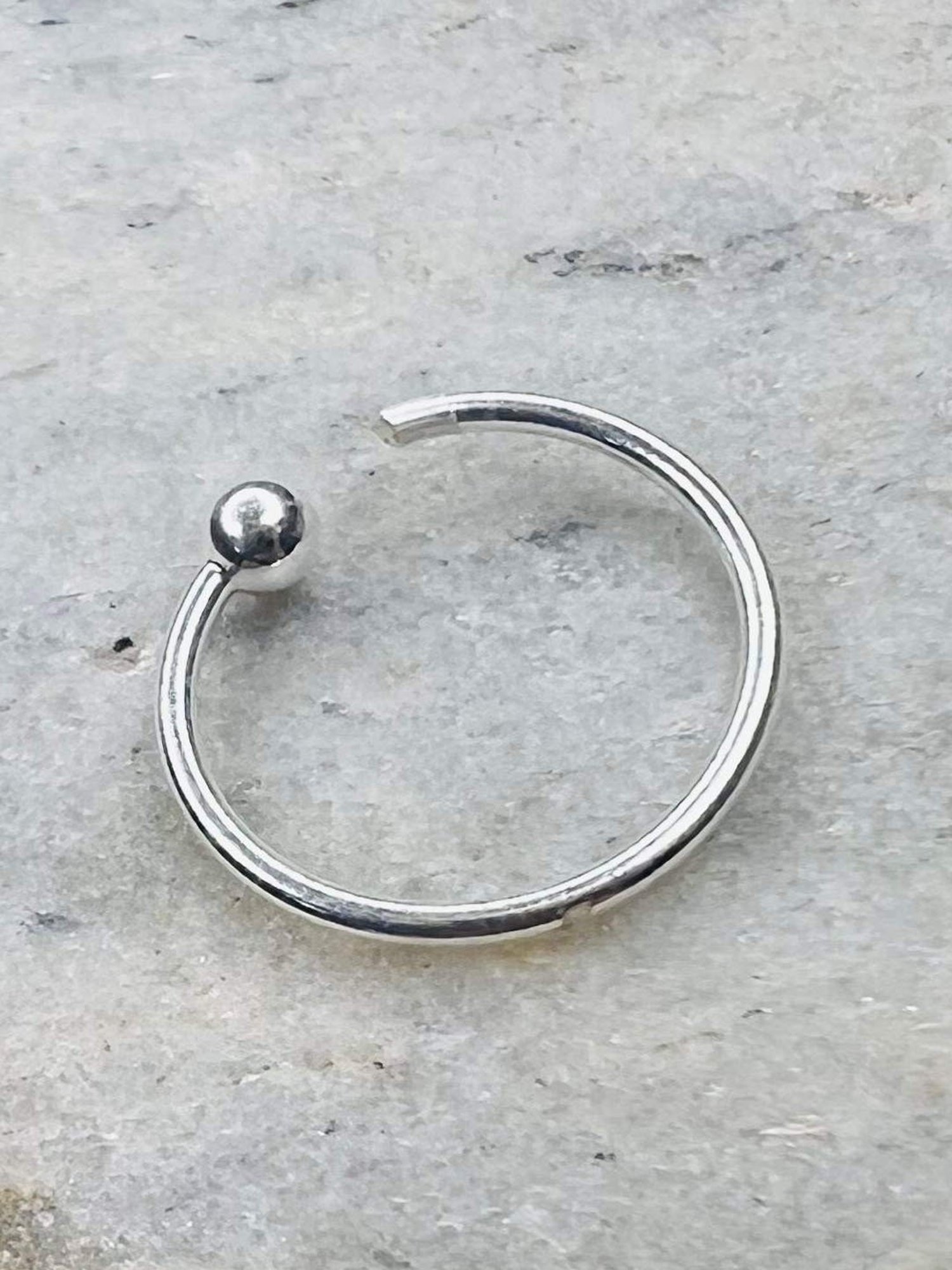 Zavya 92.5 Sterling Silver Floral Nosepin for Women