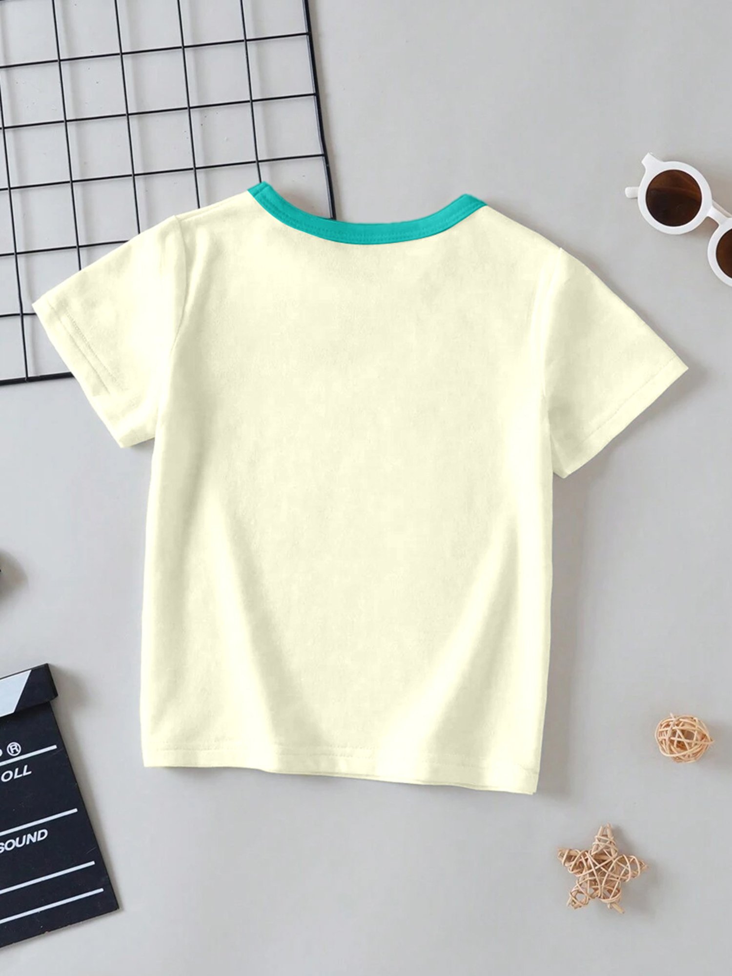 Codez Kids Green & Black Printed T-Shirt (Pack Of 2)