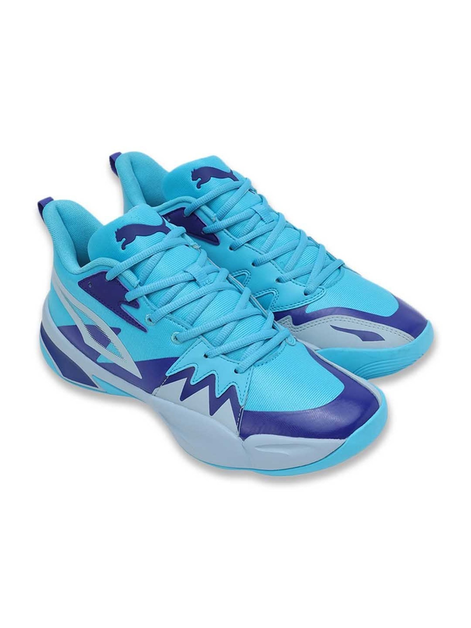 Puma Men's Genetics Navy Basketball Shoes