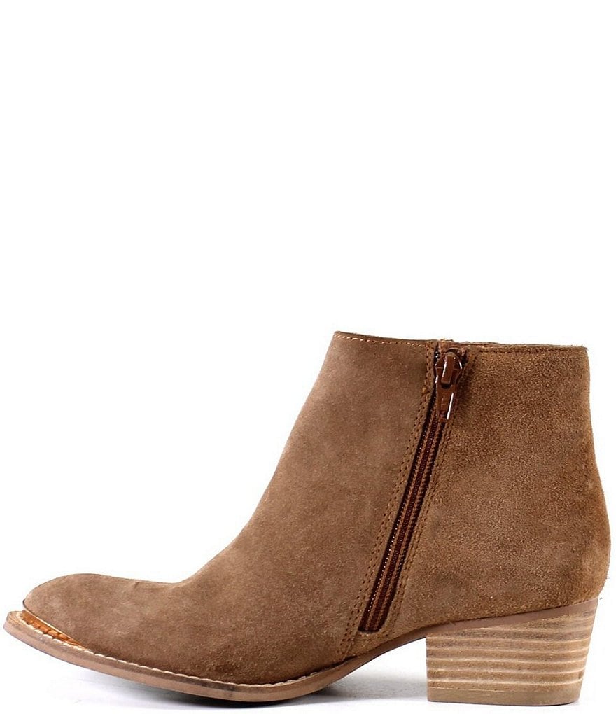 Diba True Start Line Suede Booties