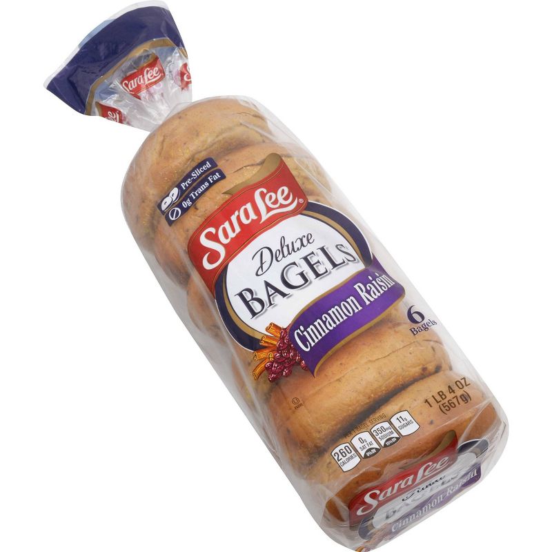 Sara Lee Cinnamon Raisin Bagels - 20oz