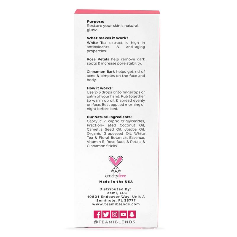 Teami Glow Facial Oil - 2 fl oz