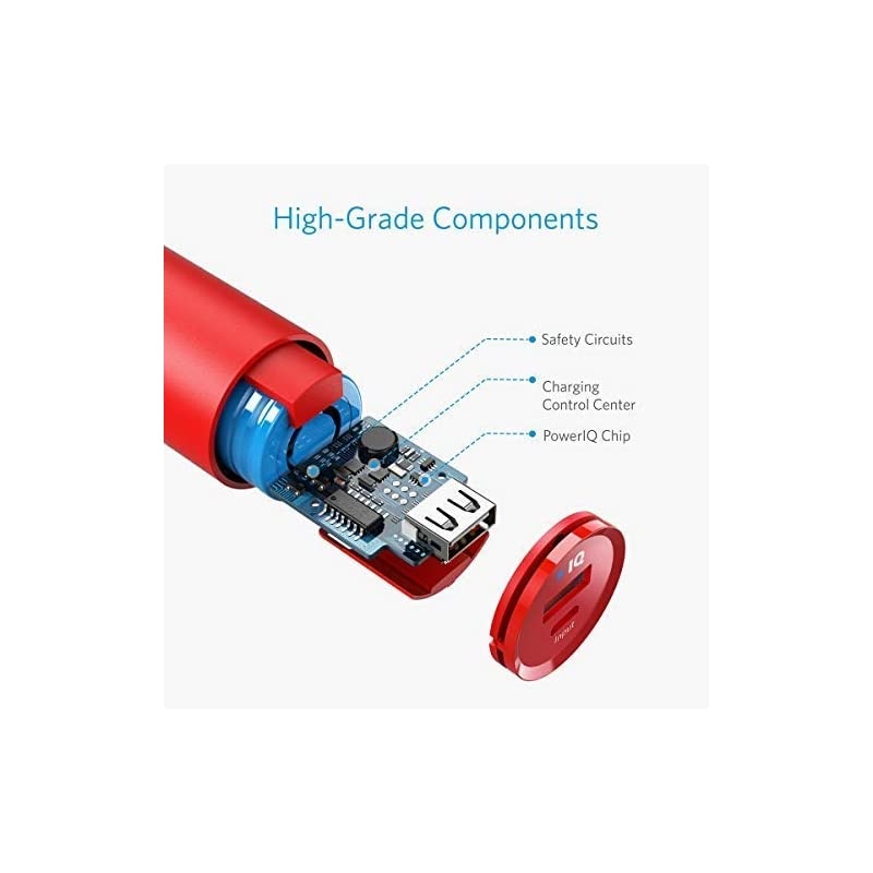 PowerCore 5000 Portable Charger UltraCompact 5000mAh External Battery with FastCharging Technology Power Bank for iPhone iPad Samsung Galaxy and More