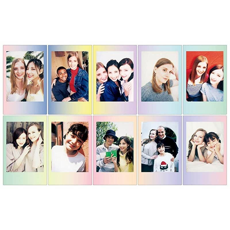 Instax Mini Macaron Instant Film+ Instax Mini Mermaid Tail Film+ Cleaning Cloth