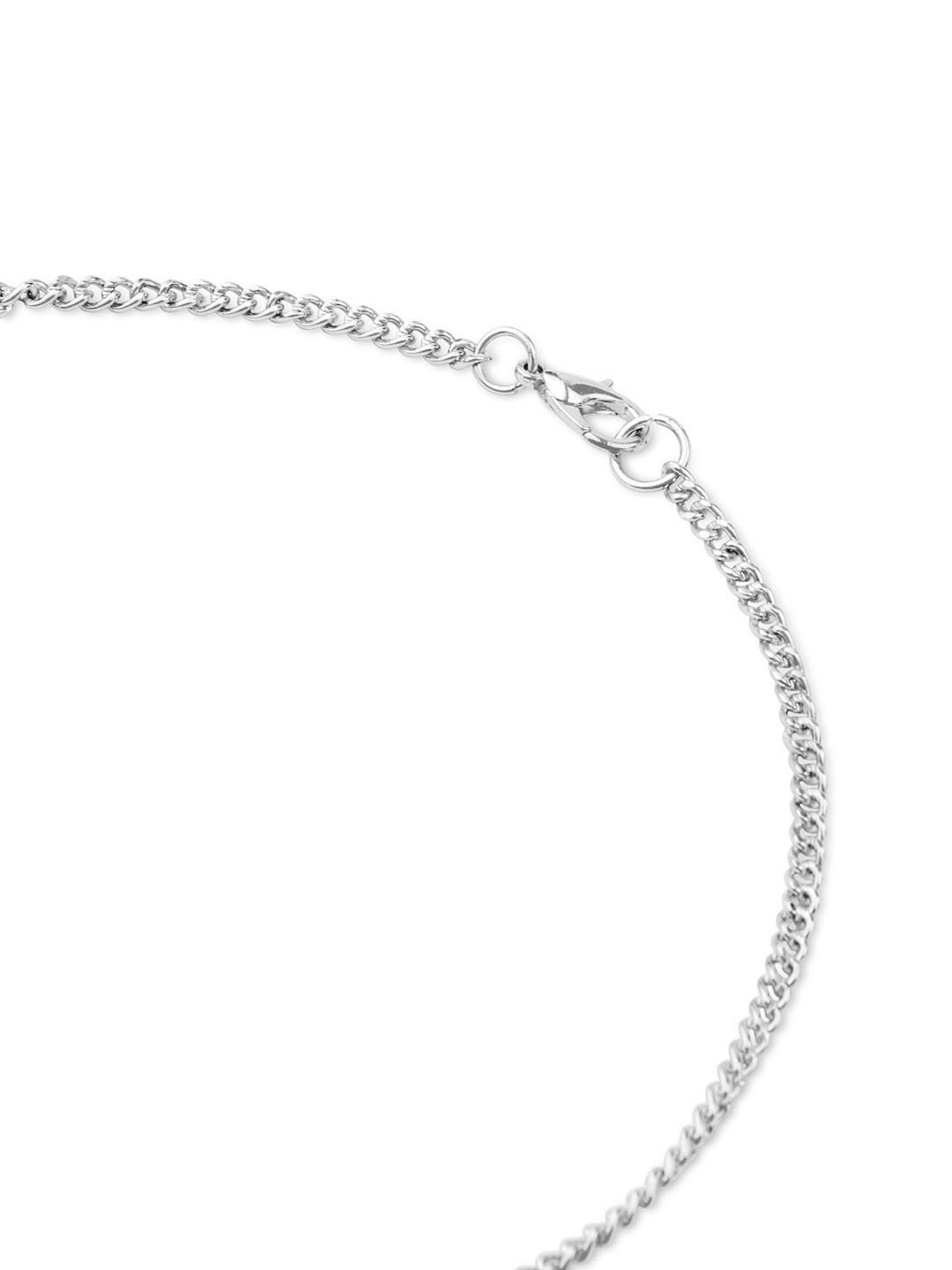 The Bro Code Silver-Plated Sword Pendant Necklace for Men