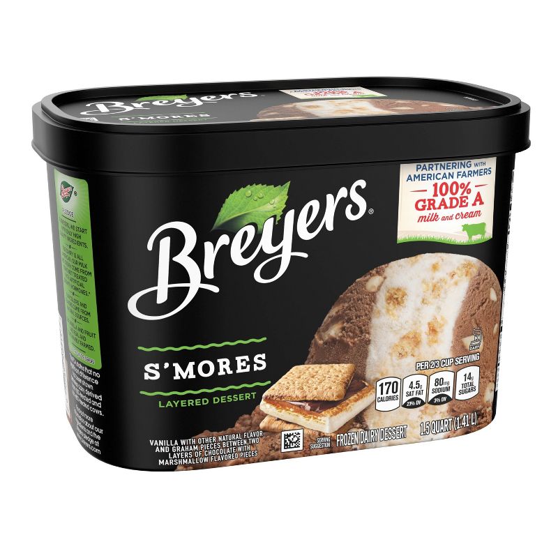 Breyers S'mores Frozen Ice Cream Dessert - 48oz