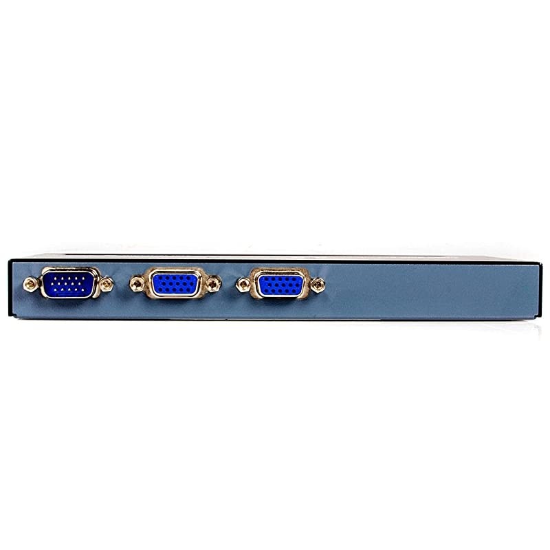 com 2 Port High Resolution VGA Video Splitter with Built-in Video Amplifier - 350 MHz - VGA Video Splitter 1 x 2-2048x1536 80Hz
