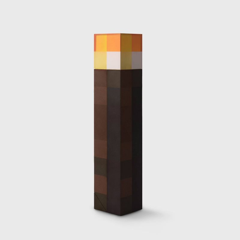 Minecraft Brownstone Torch Wall Light