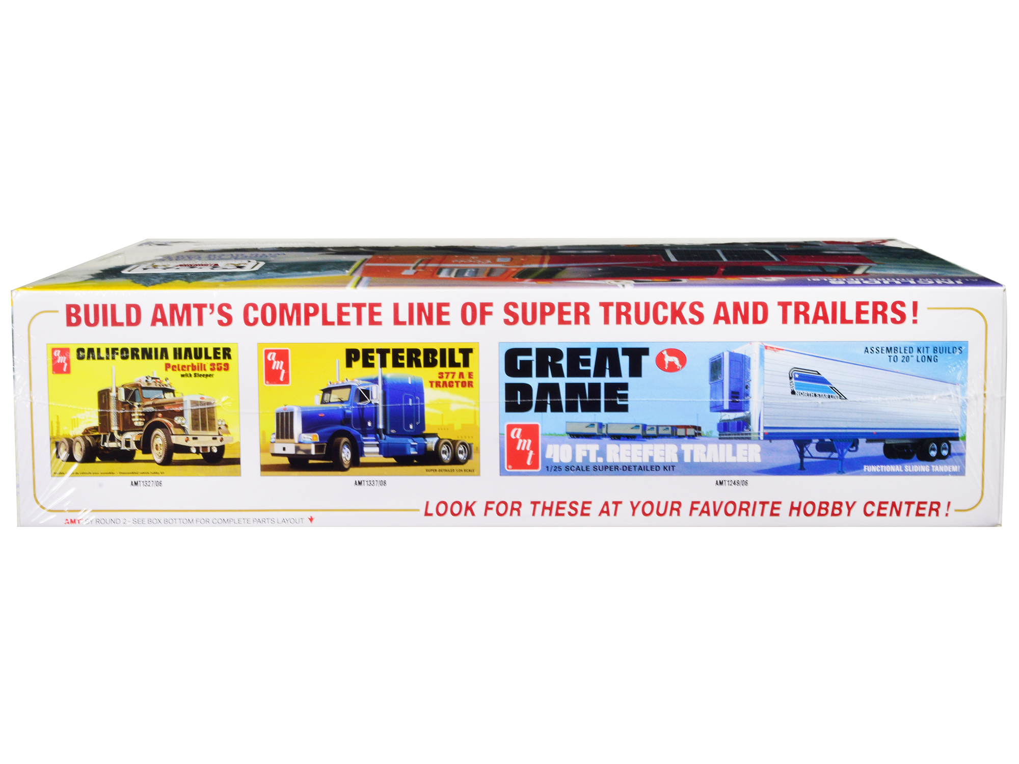 Skill 4 Model Kit Peterbilt 378 Long Hauler Truck Tractor 1/24 Scale Model by Italeri