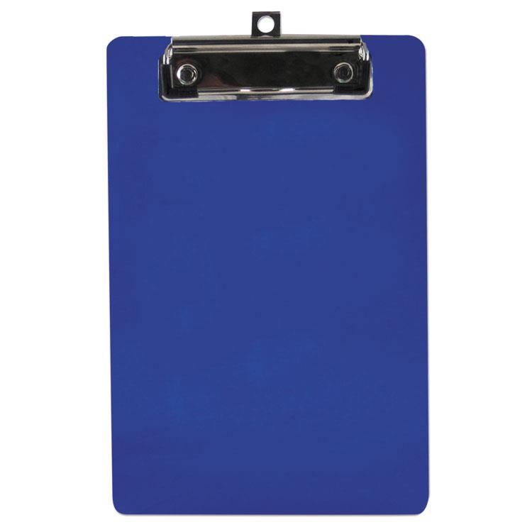 5-1/2" x 8-1/2" Clipboard, Blue SAUNDERS 00515