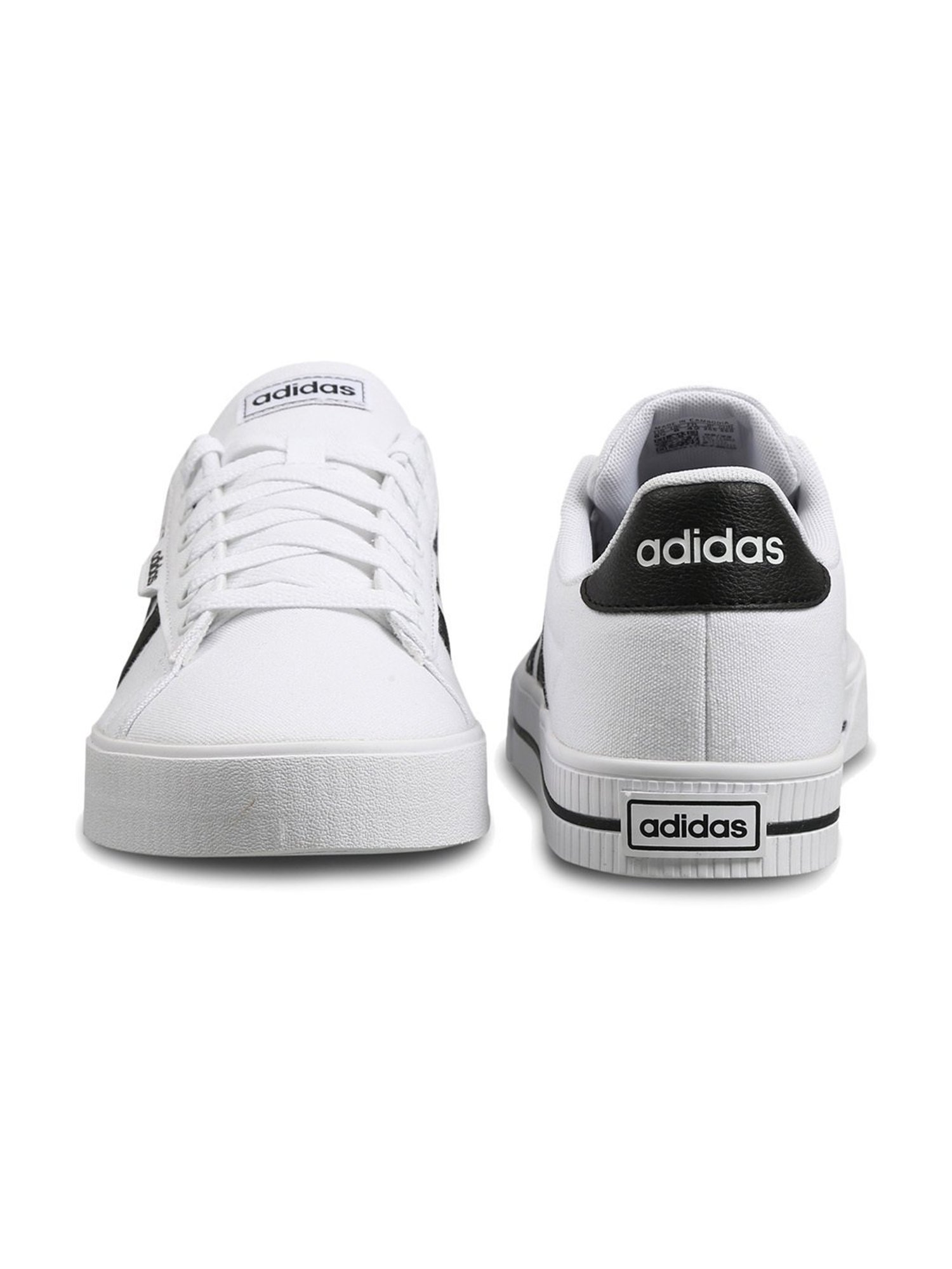 Adidas Men's DAILY 3.0 White Skateboarding Shoes