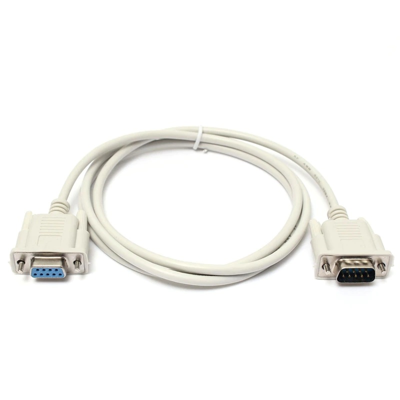 1.5M Serial RS232 9-Pin Male To Female DB9 9 Pin PC Converter Extension Cable