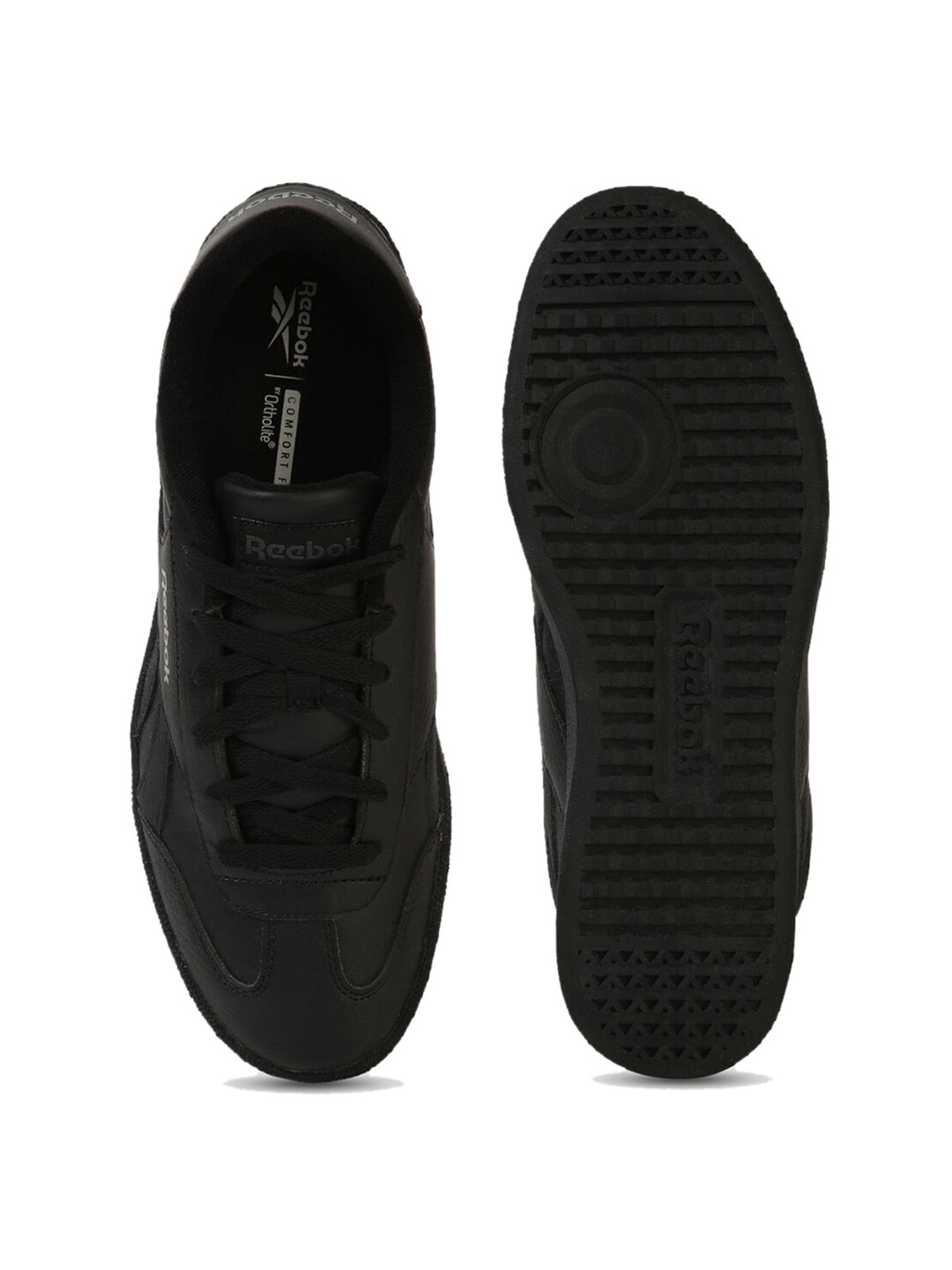 Reebok Men's Smash Edge Black Casual Sneakers