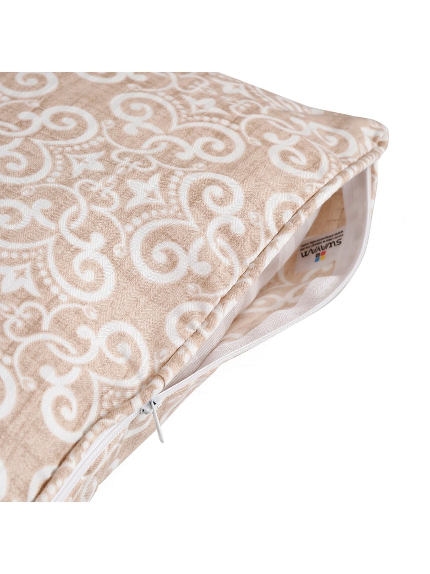 Maspar Blue Cotton 200 TC Reversible Duvet Cover Set