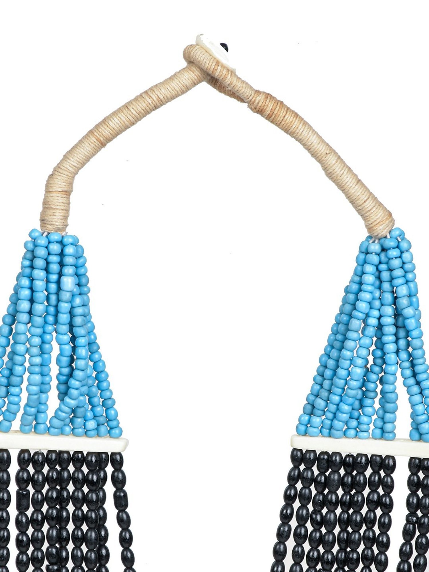 Imli Street Multicolor Vintage Naga Beaded Tribal Necklace