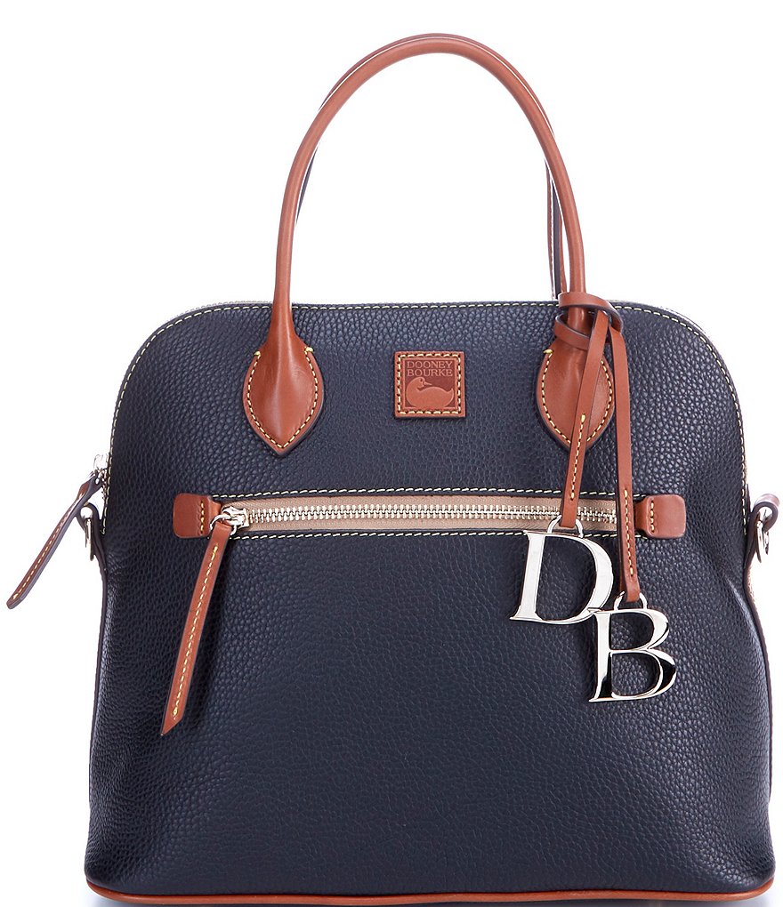 Dooney & Bourke Pebble Collection Large Domed Satchel Bag