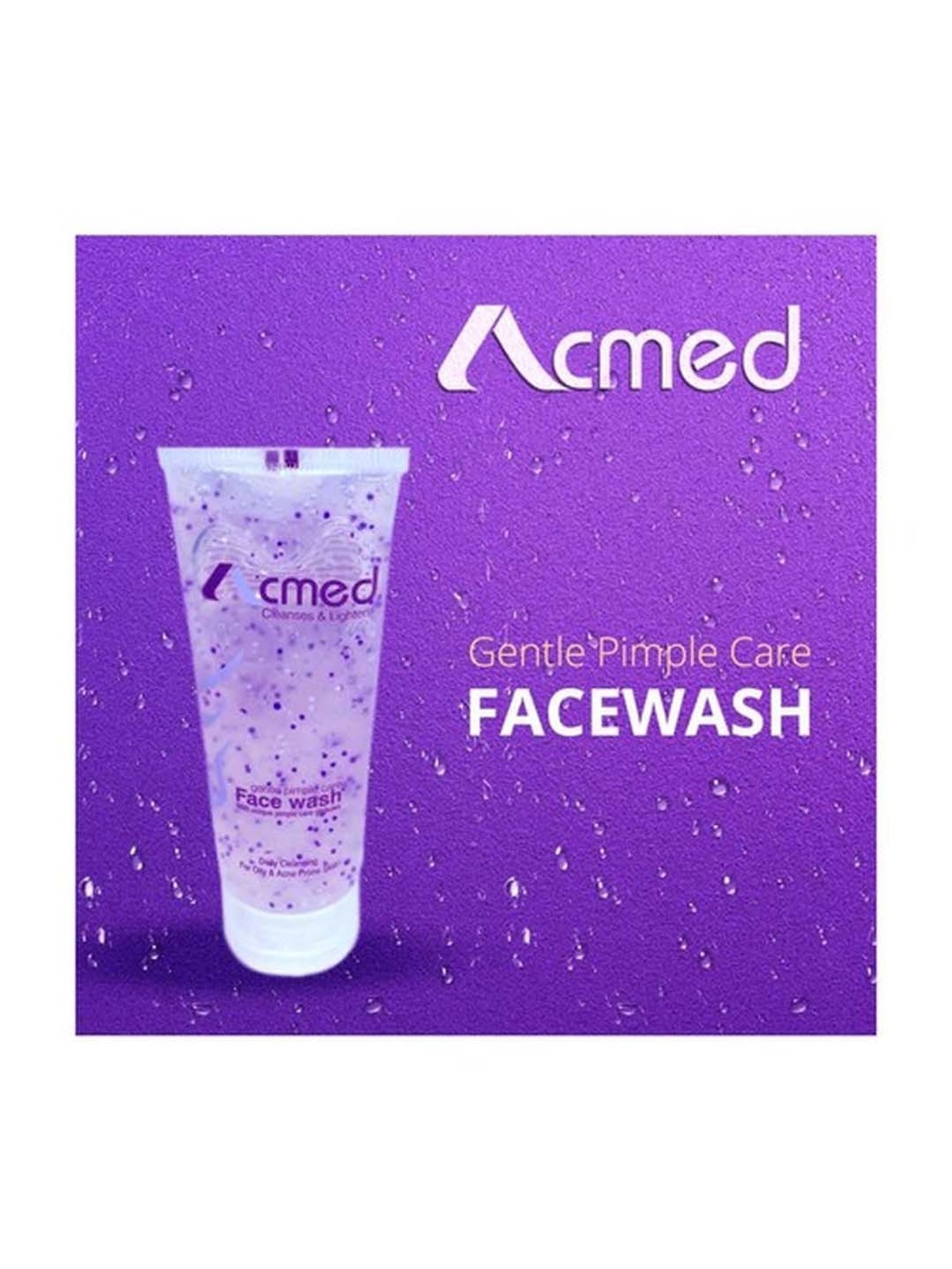 Acmed Pimple Care Face Wash - Pack of 2 (70 gm Each)