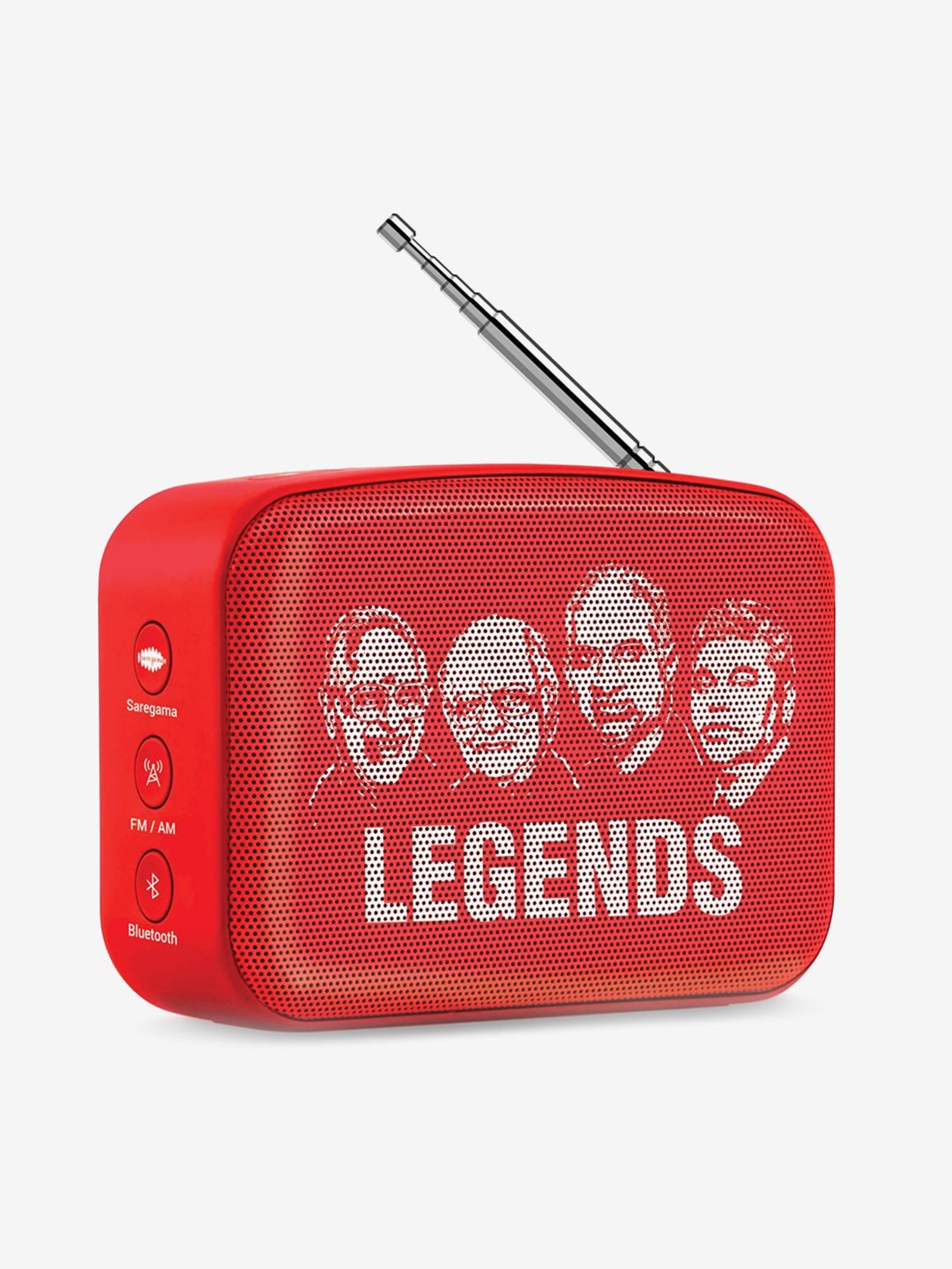 Saregama Carvaan Mini Tamil Bluetooth Speaker (Sunset Red)