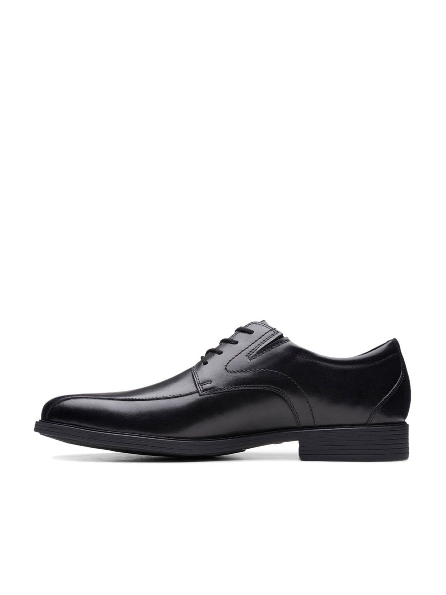 Clarks Men's Whiddon Pace Black Derby Shoes