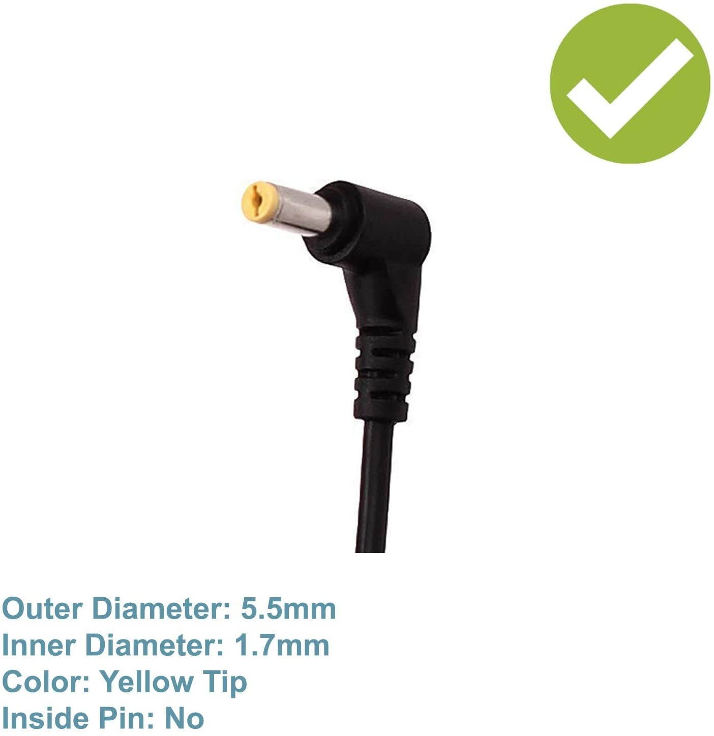 Delta Electronics Compatible with/Replacement for Acer Aspire A517-51G-55G9 A517-51G-55RE A517-51G-56NQ A517-51G-830Q A517-51G-8433 Laptop Charger Adapter Power Supply