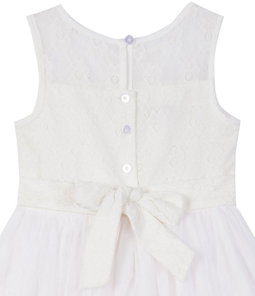 Bonnie Jean Big Girls 7-16 Sequin/Ombre Handkerchief-Hem Dress