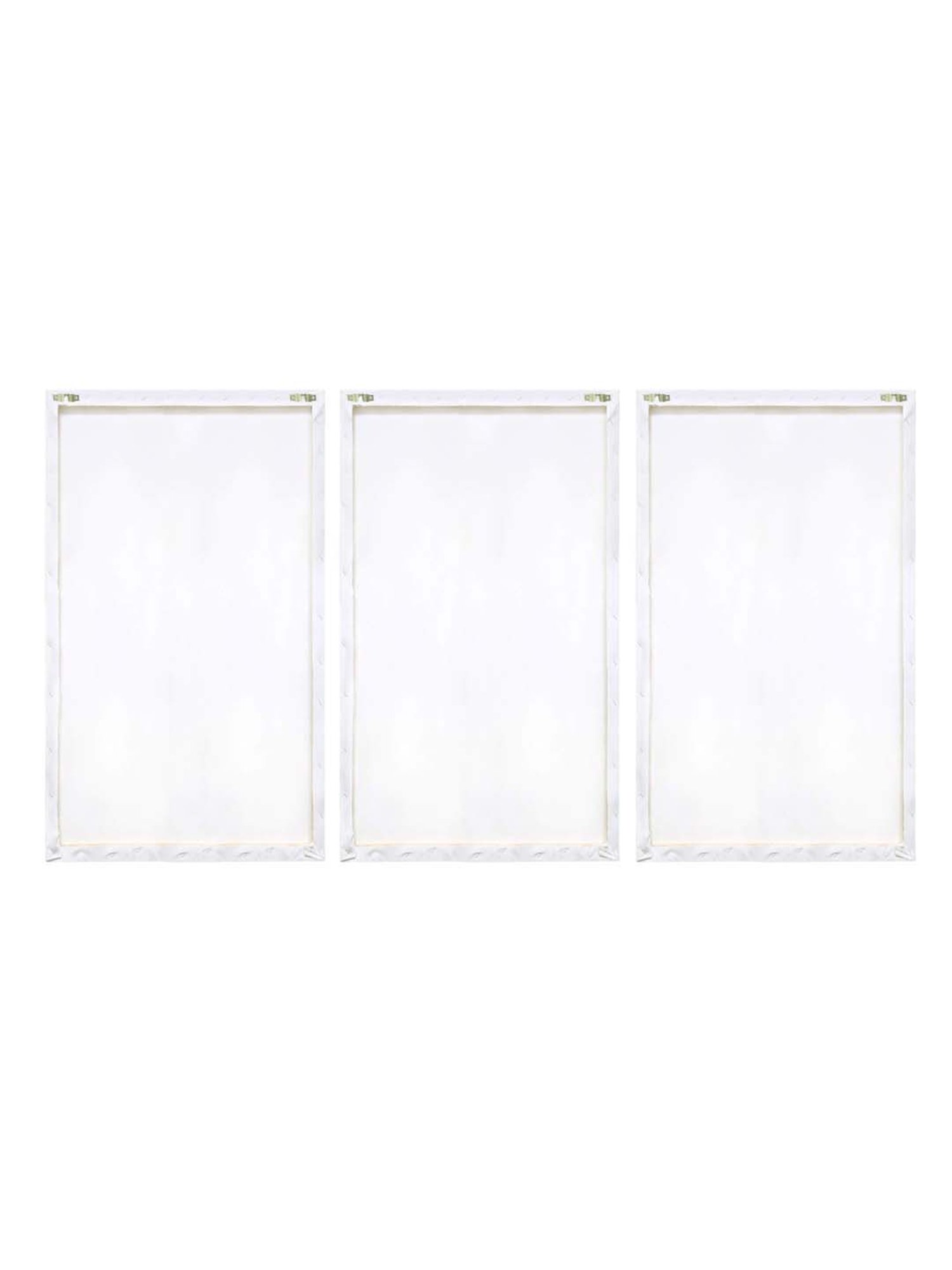 999Store Brown & Gold Men's and Women's Mural Art 3 Frame Canvas Paintings